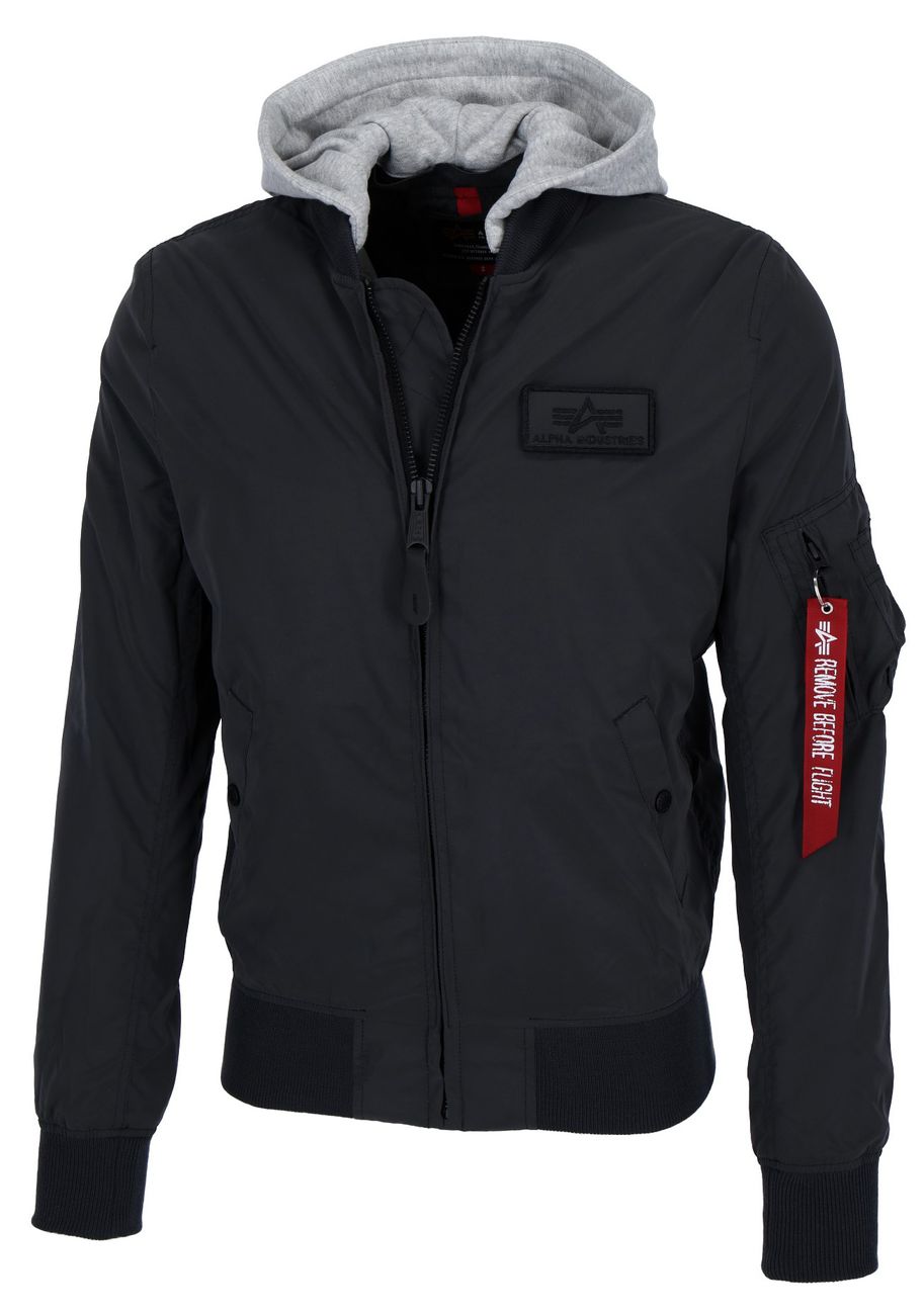 ALPHA INDUSTRIES MA-1 LW HOOD REFLECTIVE Herren Bomberjacke - Alpha Industries - SAGATOO - 4059146516254
