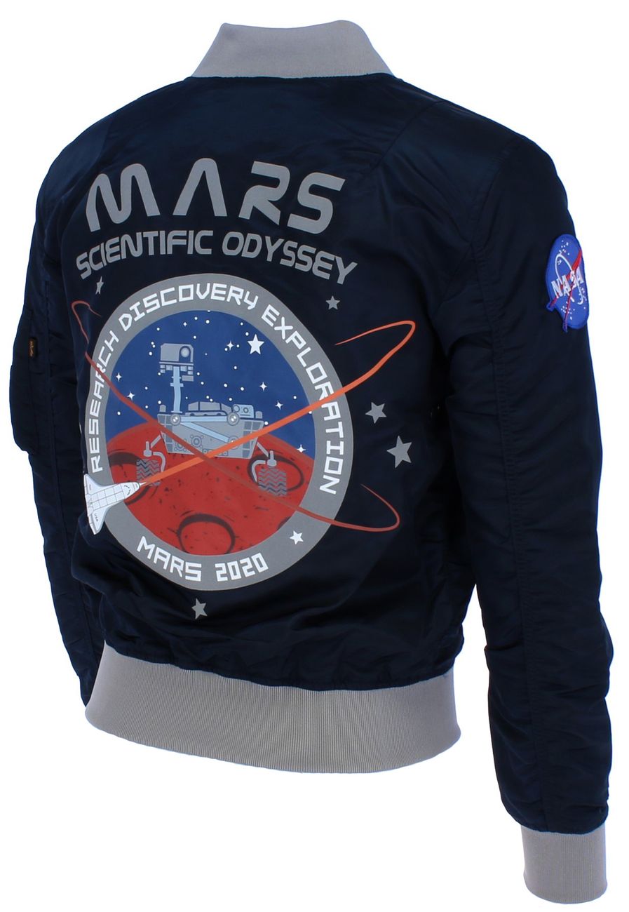 ALPHA INDUSTRIES MA-1 LW MISSION TO MARS Herren Bomberjacke - Alpha Industries - SAGATOO - 4059146274901