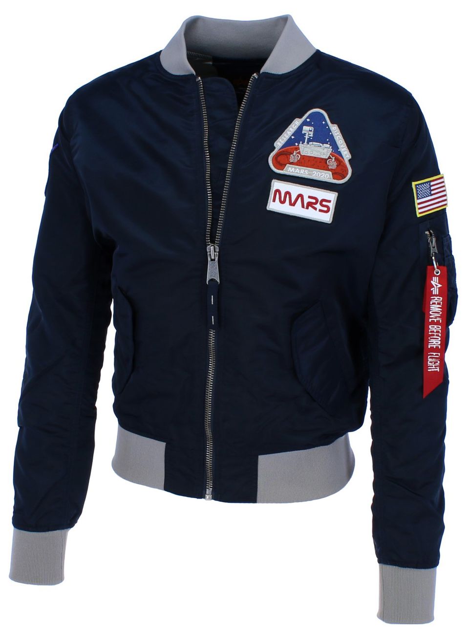 ALPHA INDUSTRIES MA-1 LW MISSION TO MARS Herren Bomberjacke - Alpha Industries - SAGATOO - 4059146274901