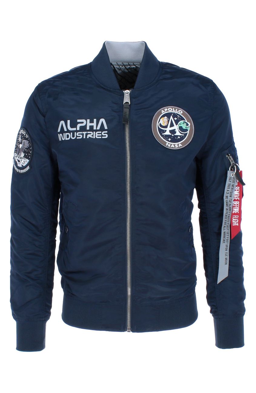 ALPHA INDUSTRIES - MA-1 Moon Landing Rev wendbare Herren Bomberjacke - Alpha Industries - SAGATOO - 4059146172115
