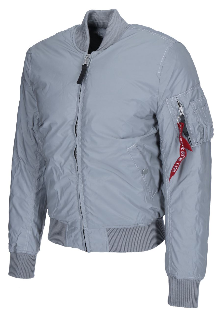 ALPHA INDUSTRIES MA-1 VF 59 REFLECTIVE Herren Bomberjacke - Alpha Industries - SAGATOO - 4059146462308