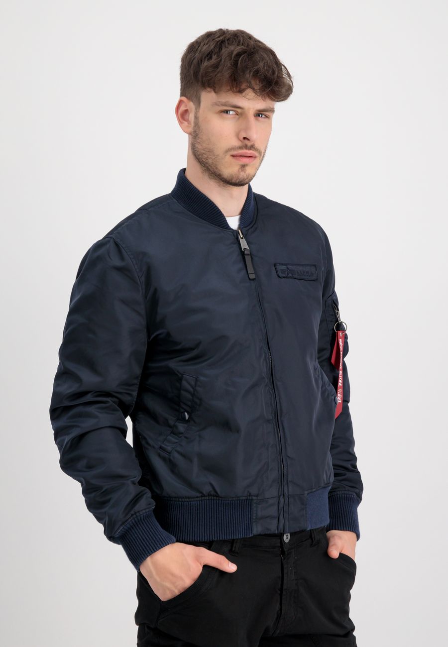 ALPHA INDUSTRIES MA-1 VF AUTHENTIC OVERDYED Herren Bomberjacke - Alpha Industries - SAGATOO - 4059146572847