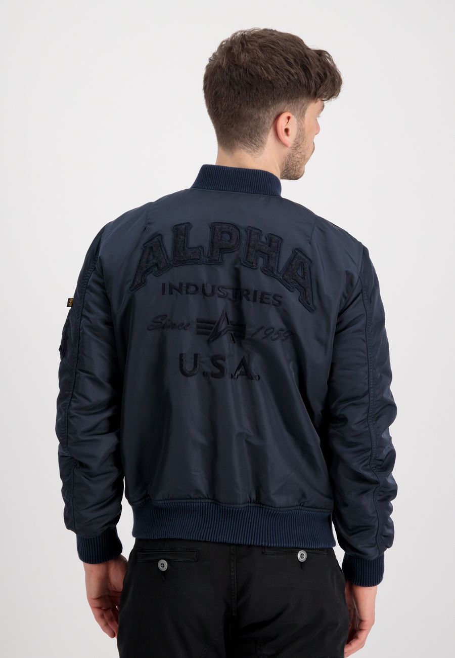 ALPHA INDUSTRIES MA-1 VF AUTHENTIC OVERDYED Herren Bomberjacke - Alpha Industries - SAGATOO - 4059146572847