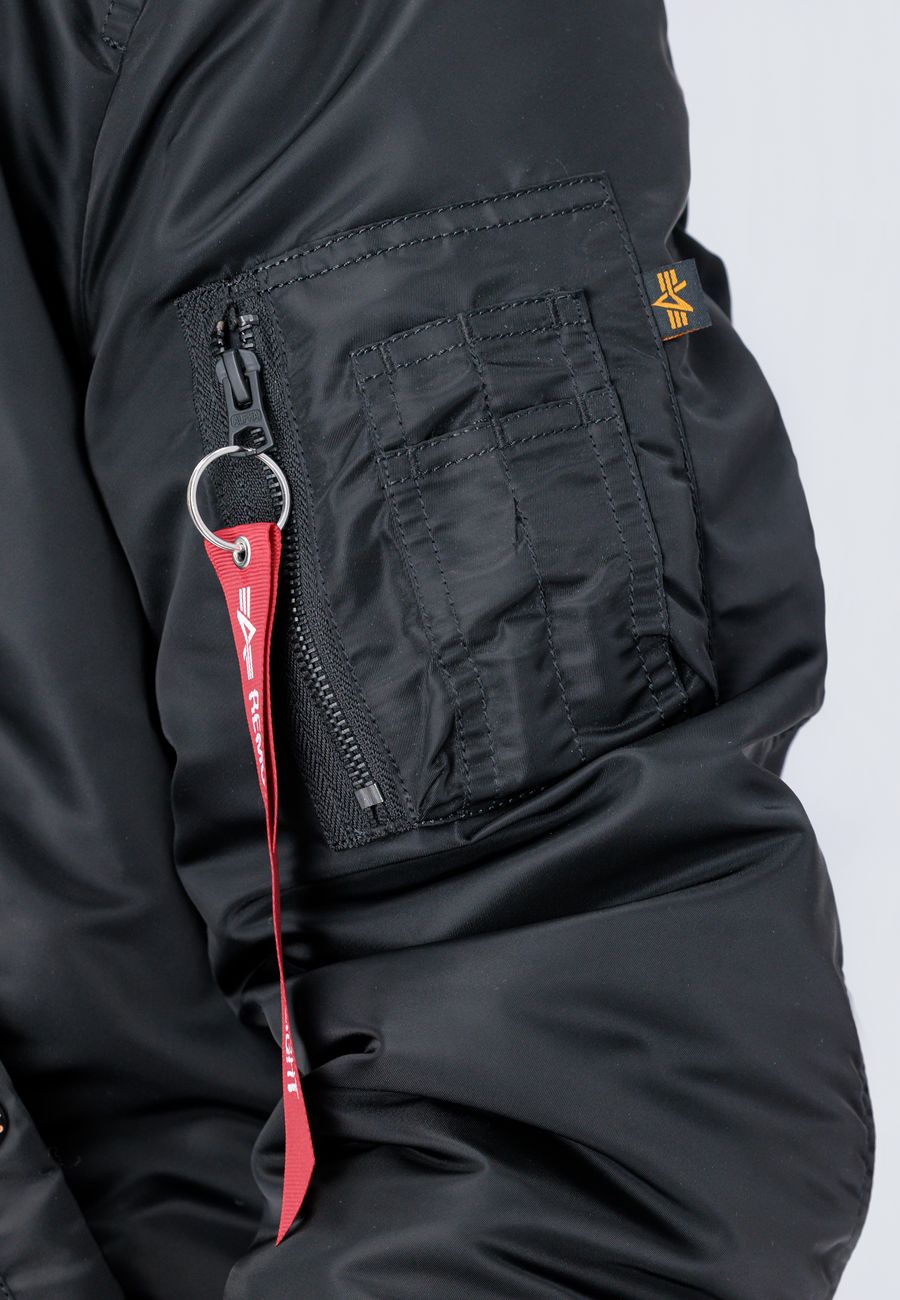 ALPHA INDUSTRIES MA-1 VF HOOD DARK SIDE Herren Jacke - Alpha Industries - SAGATOO - 4059146569564