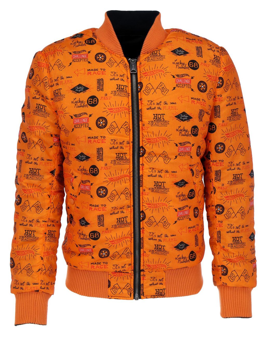 ALPHA INDUSTRIES MA-1 VF HOT WHEELS REVERSIBLE Herren wende Bomberjacke - Alpha Industries - SAGATOO - 4059146440832