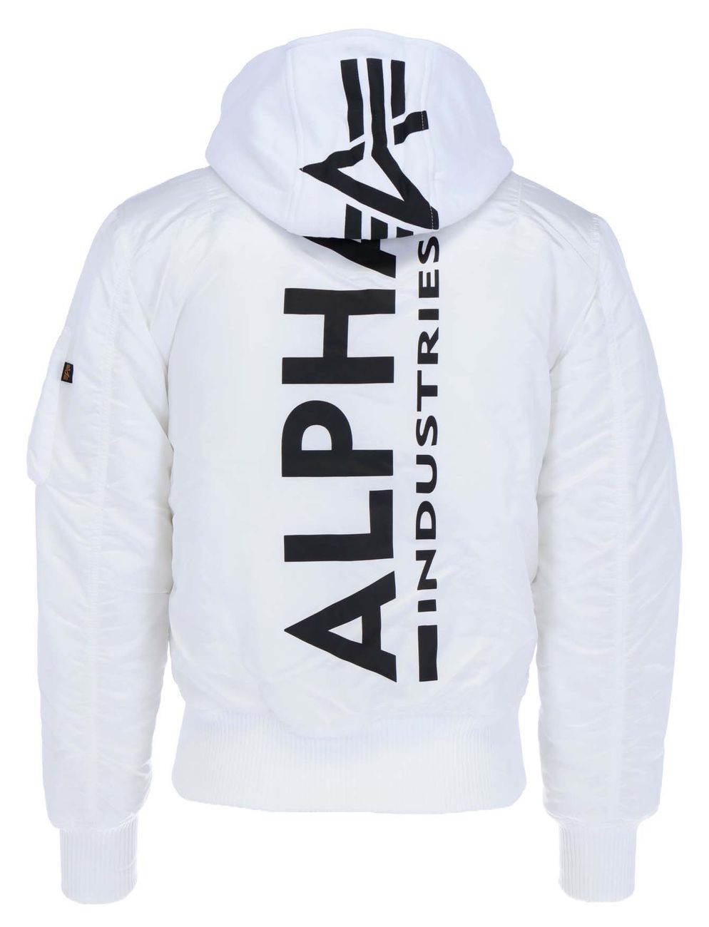 ALPHA INDUSTRIES MA-1 ZH BACK PRINT Herren Bomberjacke mit Kapuze - Alpha Industries - SAGATOO - 4059146453672