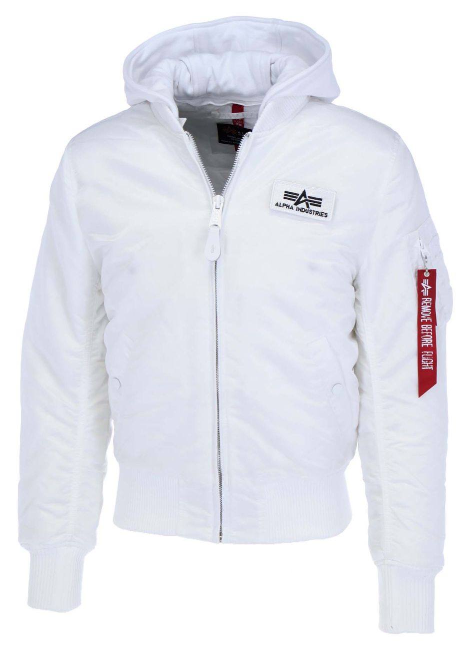 ALPHA INDUSTRIES MA-1 ZH BACK PRINT Herren Bomberjacke mit Kapuze - Alpha Industries - SAGATOO - 4059146453672