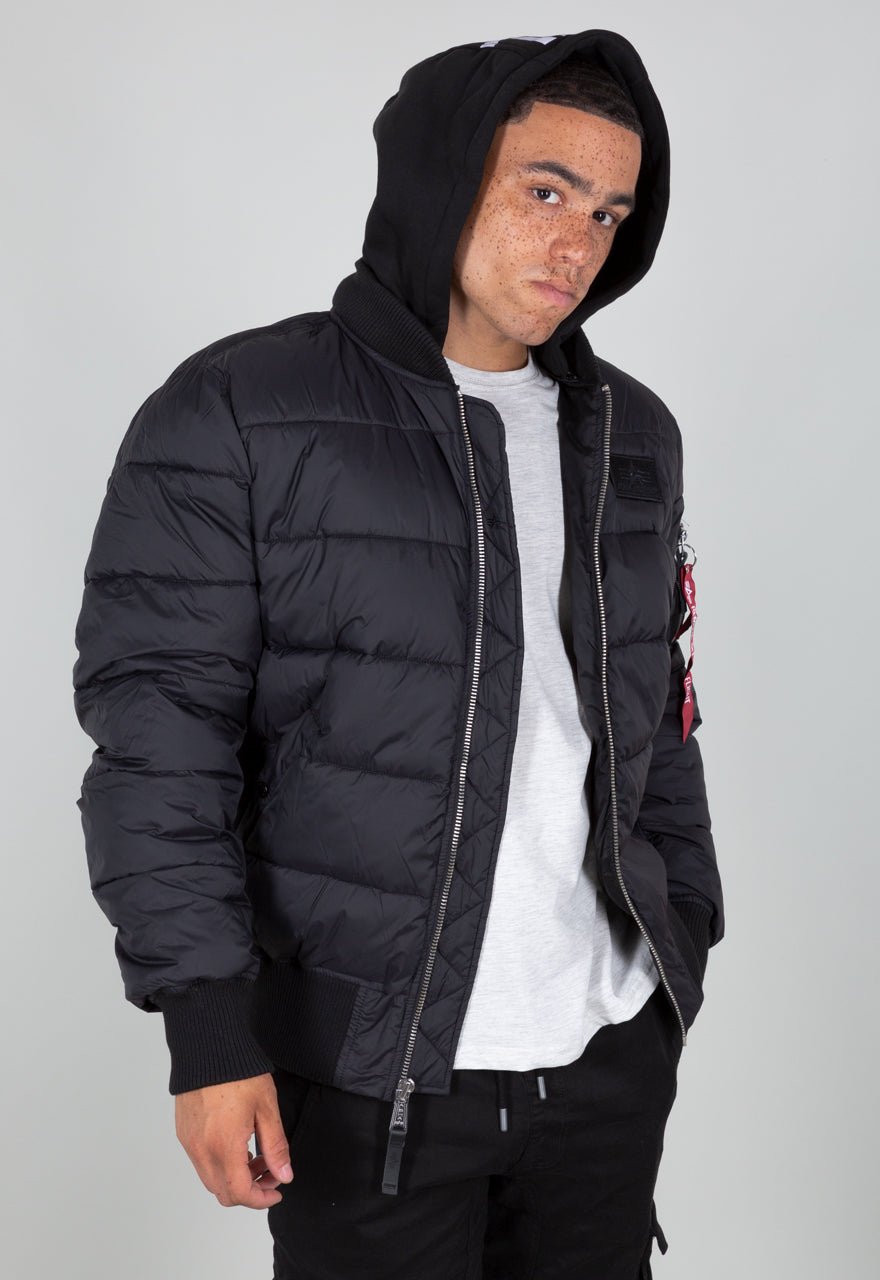 ALPHA INDUSTRIES MA-1 ZH BACK PRINT PUFFER FD Herren Jacke - Alpha Industries - SAGATOO - 4059146459896