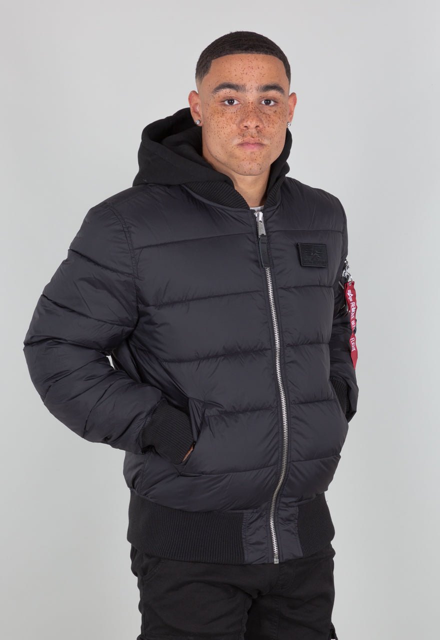 ALPHA INDUSTRIES MA-1 ZH BACK PRINT PUFFER FD Herren Jacke - Alpha Industries - SAGATOO - 4059146459896