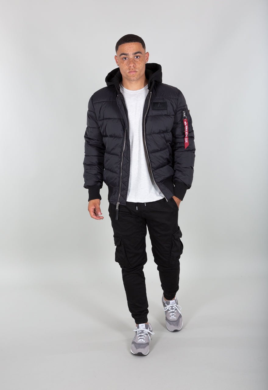 ALPHA INDUSTRIES MA-1 ZH BACK PRINT PUFFER FD Herren Jacke - Alpha Industries - SAGATOO - 4059146459896