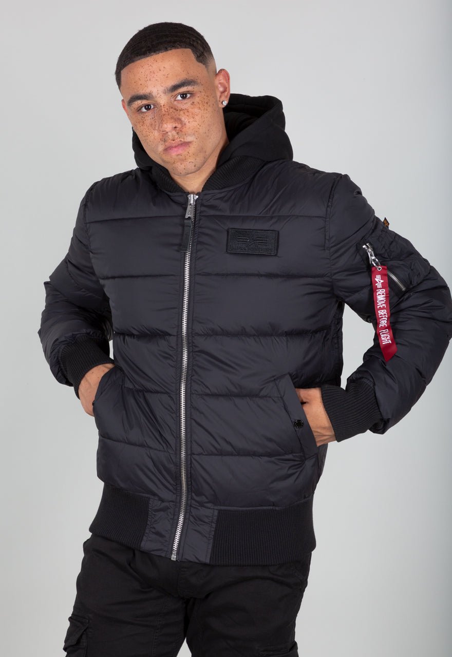 ALPHA INDUSTRIES MA-1 ZH BACK PRINT PUFFER FD Herren Jacke - Alpha Industries - SAGATOO - 4059146459896