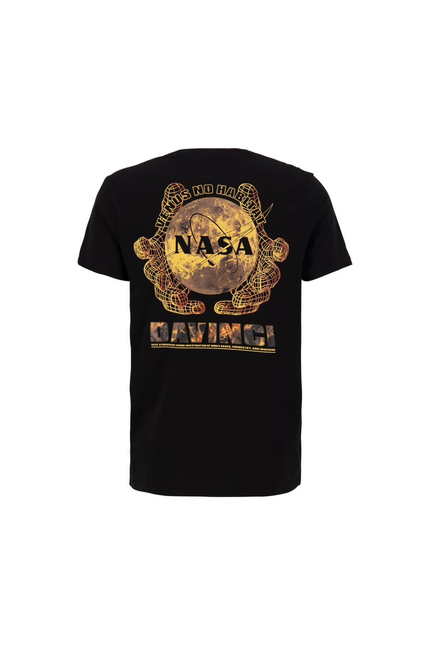 ALPHA INDUSTRIES NASA DAVINCI T Herren T-Shirt - Alpha Industries - SAGATOO - 4059146644698