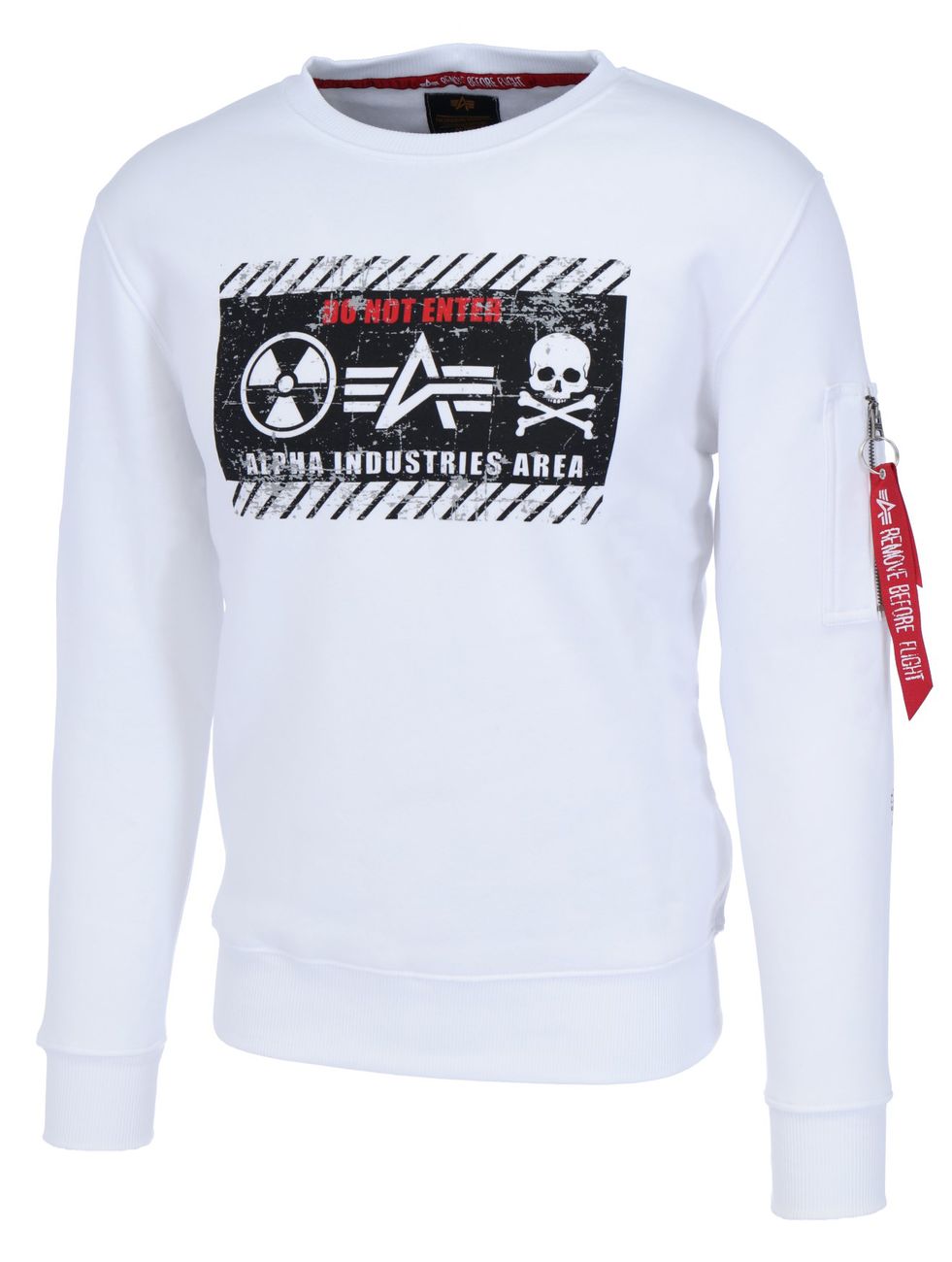 ALPHA INDUSTRIES RADIOACTIVE SWEATER Herren Pullover - Alpha Industries - SAGATOO - 4059146454402