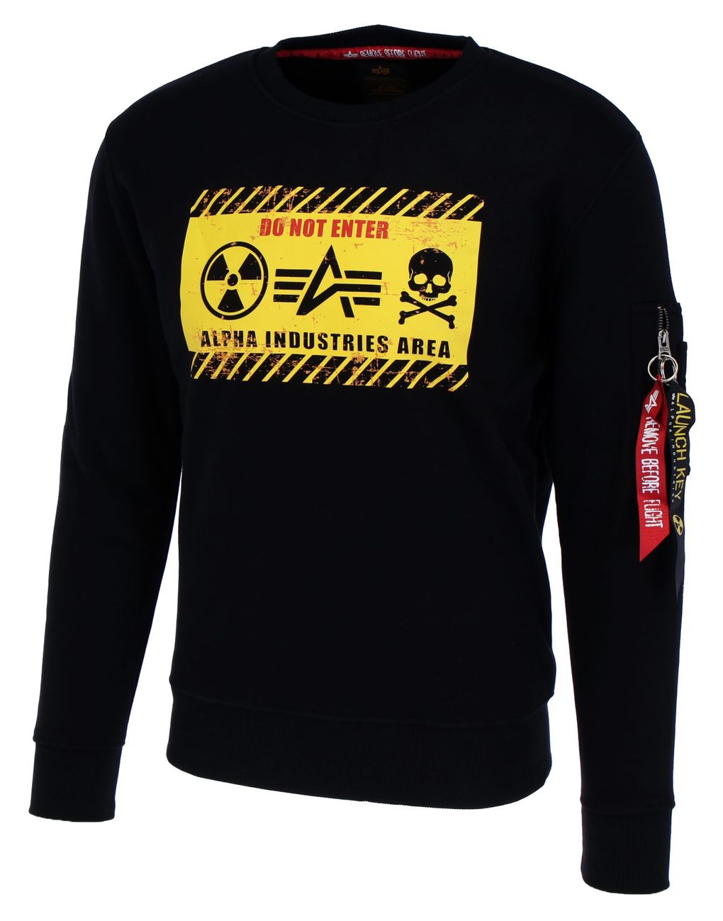 ALPHA INDUSTRIES RADIOACTIVE SWEATER Herren Pullover - Alpha Industries - SAGATOO - 4059146454402