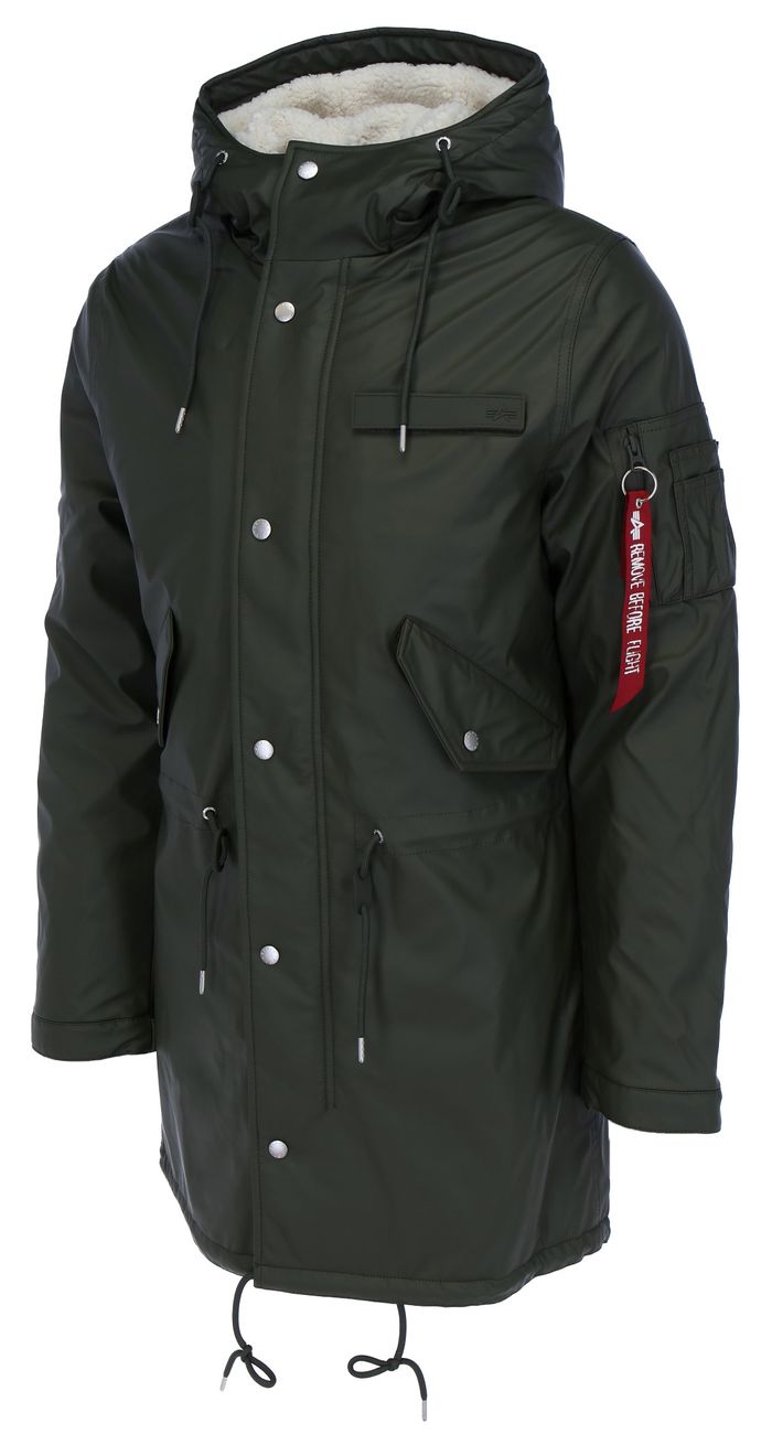 ALPHA INDUSTRIES RAINCOAT TL Herren Regenmantel - Alpha Industries - SAGATOO - 4059146344093