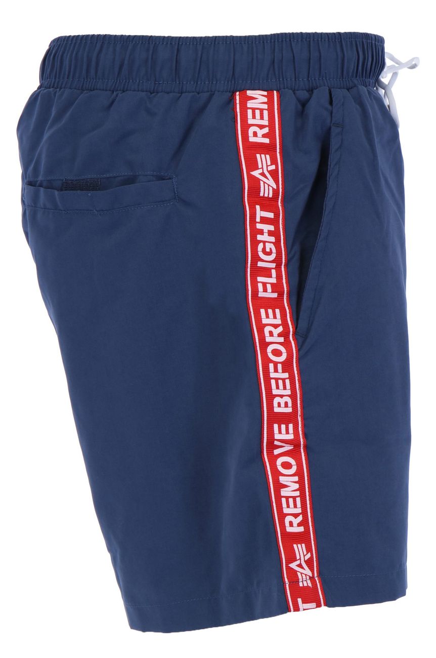 ALPHA INDUSTRIES RBF TAPE SWIM SHORT Herren Badeshort - Alpha Industries - SAGATOO - 4059146204052