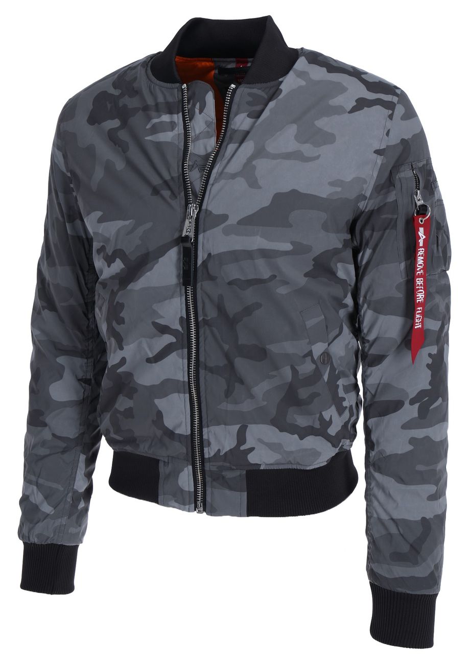 ALPHA INDUSTRIES REFLECTIVE CAMO Herren Winterjacke - Alpha Industries - SAGATOO - 4059146462971