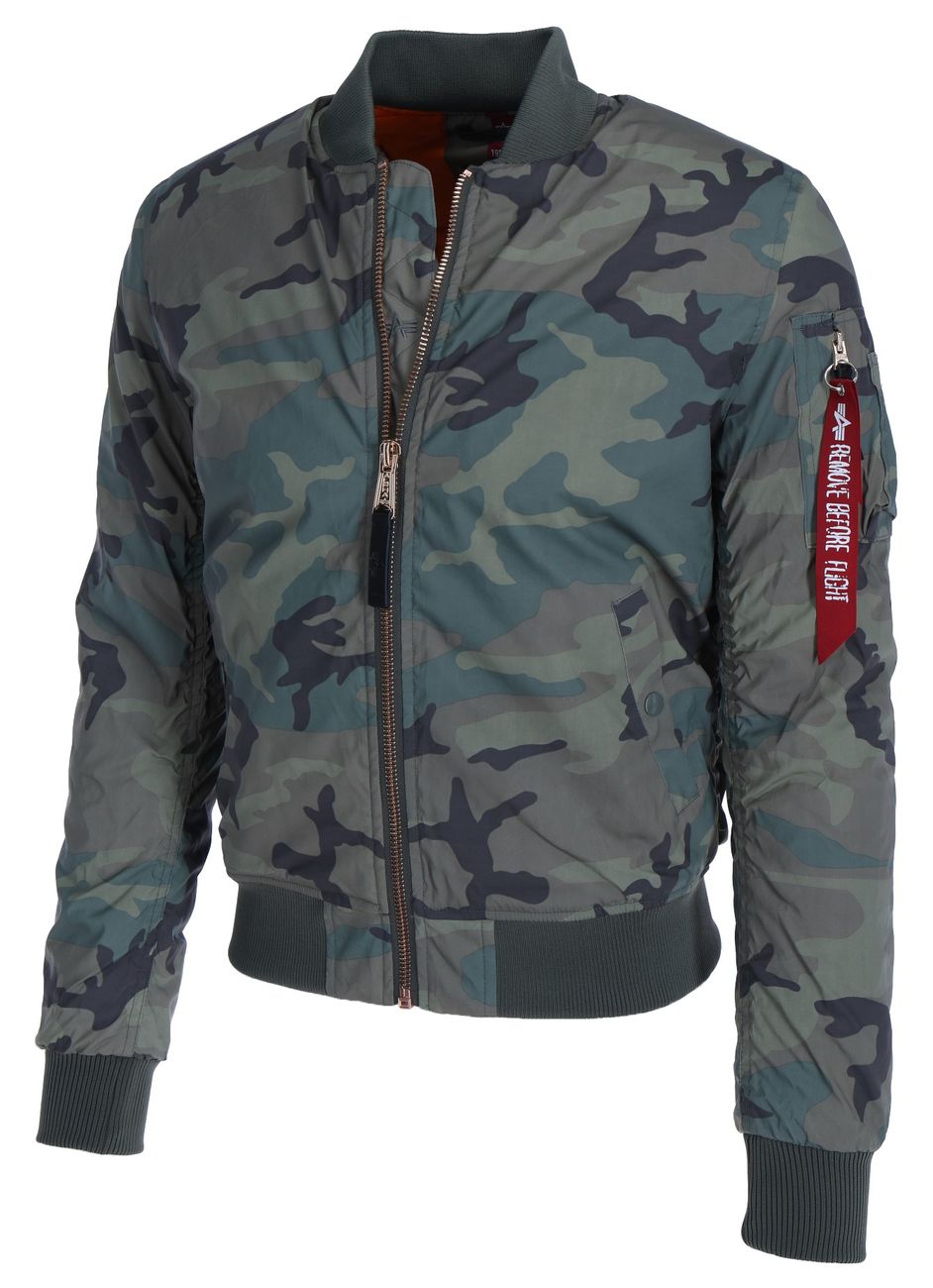 ALPHA INDUSTRIES REFLECTIVE CAMO Herren Winterjacke - Alpha Industries - SAGATOO - 4059146463152
