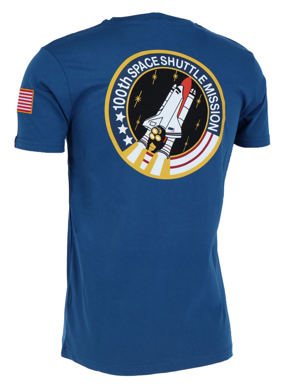 ALPHA INDUSTRIES SPACE SHUTTLE T Herren T-Shirt NASA - Alpha Industries - SAGATOO - 4059146007424