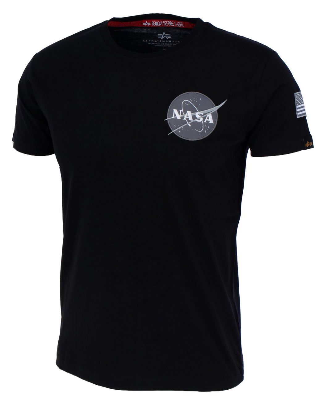 ALPHA INDUSTRIES SPACE SHUTTLE T Herren T-Shirt NASA - Alpha Industries - SAGATOO - 4059146007424