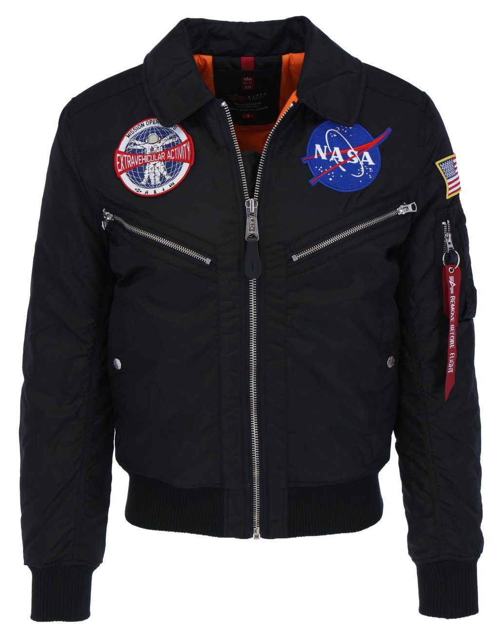 ALPHA INDUSTRIES SPACEWALK JACKET Herren Bomberjacke - Alpha Industries - SAGATOO - 4059146568482