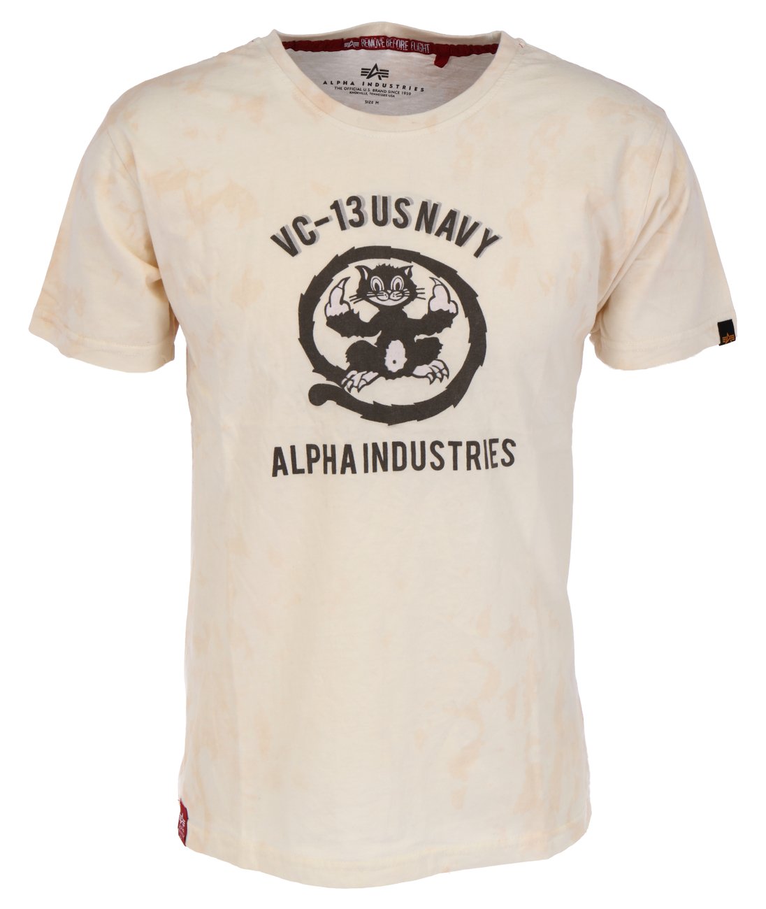 ALPHA INDUSTRIES USN CAT T Herren T-Shirt - Alpha Industries - SAGATOO -