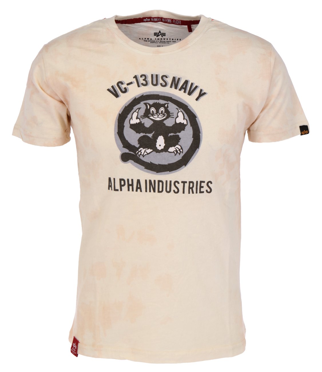 ALPHA INDUSTRIES USN CAT T Herren T-Shirt - Alpha Industries - SAGATOO - 4059146533619