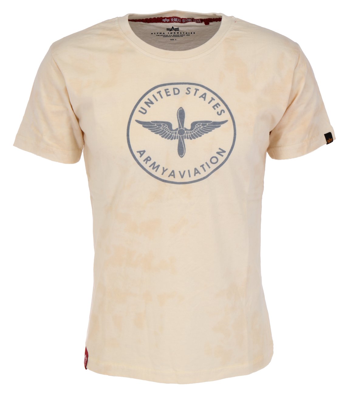 ALPHA INDUSTRIES VINTAGE AVIATION T Herren T-Shirt - Alpha Industries - SAGATOO - 4059146533343