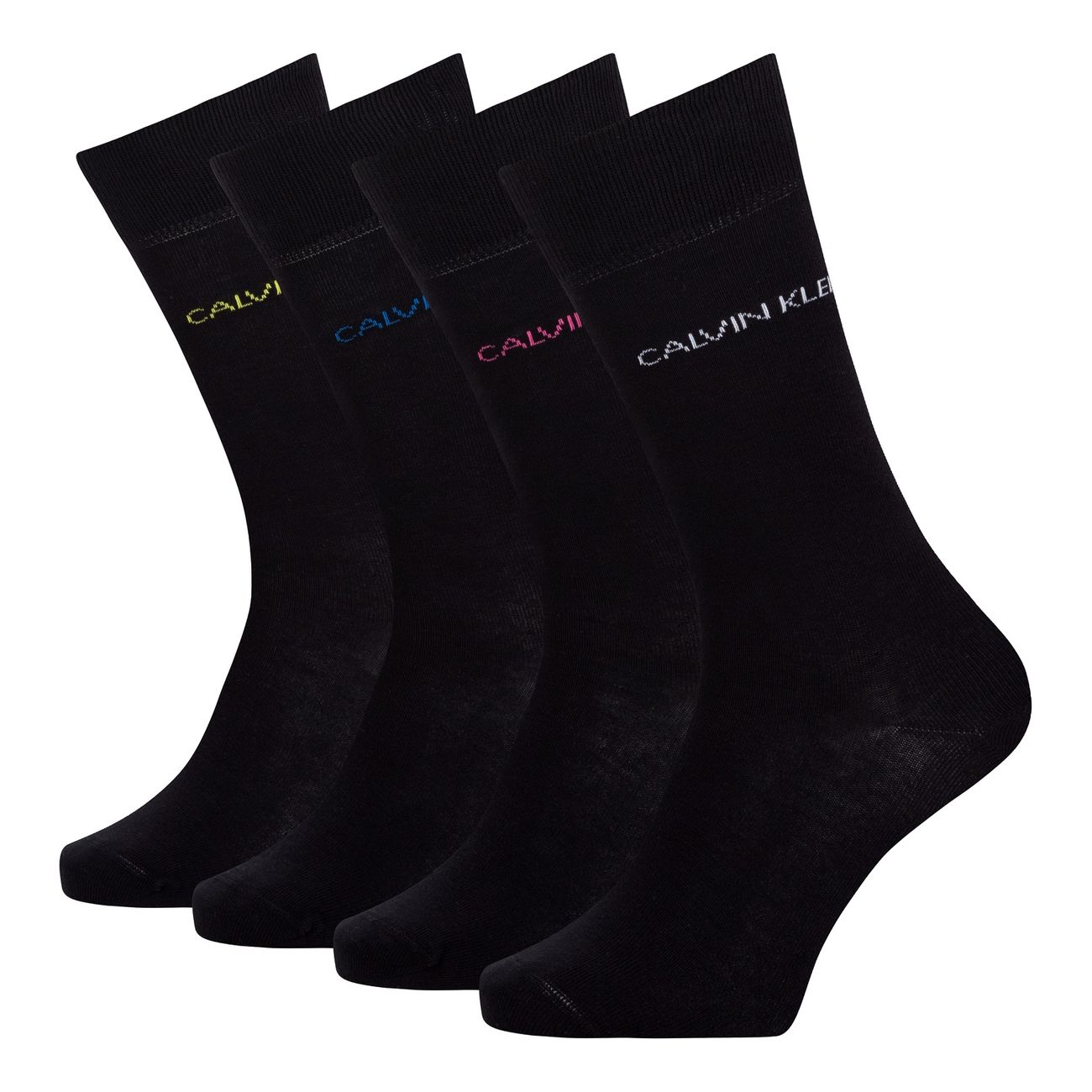 CALVIN KLEIN CK MEN CREW 4PACK SOCKS GIFTBOX Herren Socken Geschenkset - Calvin Klein - SAGATOO - 8720245208284