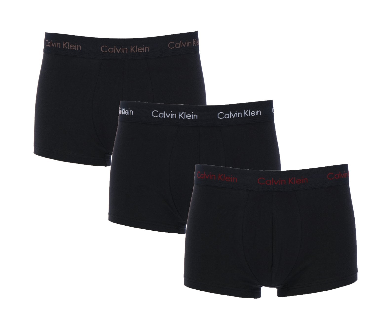 CALVIN KLEIN LOW RISE TRUNK 3er Pack Herren Boxershorts - Calvin Klein - SAGATOO - 8719856378608