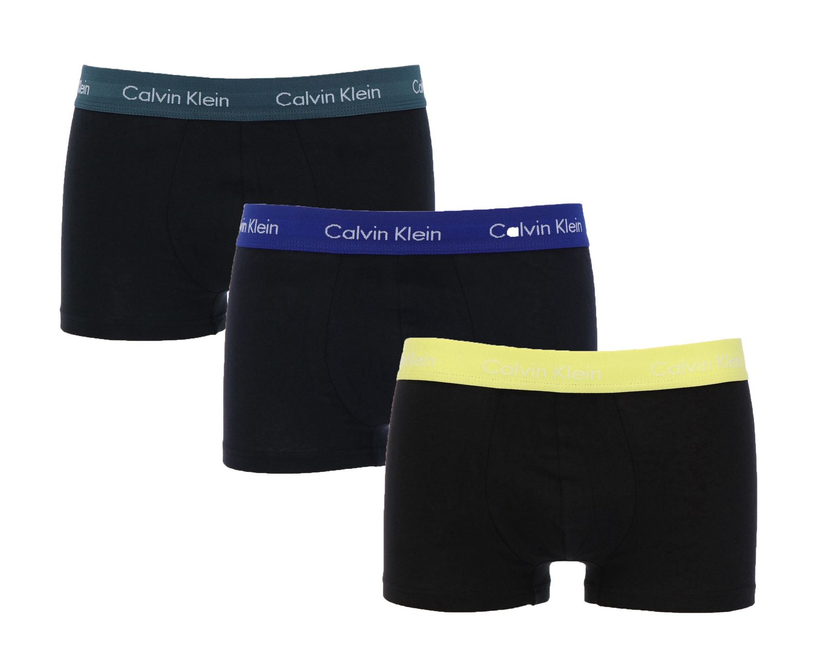 CALVIN KLEIN LOW RISE TRUNK 3er Pack Herren Boxershorts - Calvin Klein - SAGATOO - 8720107563773