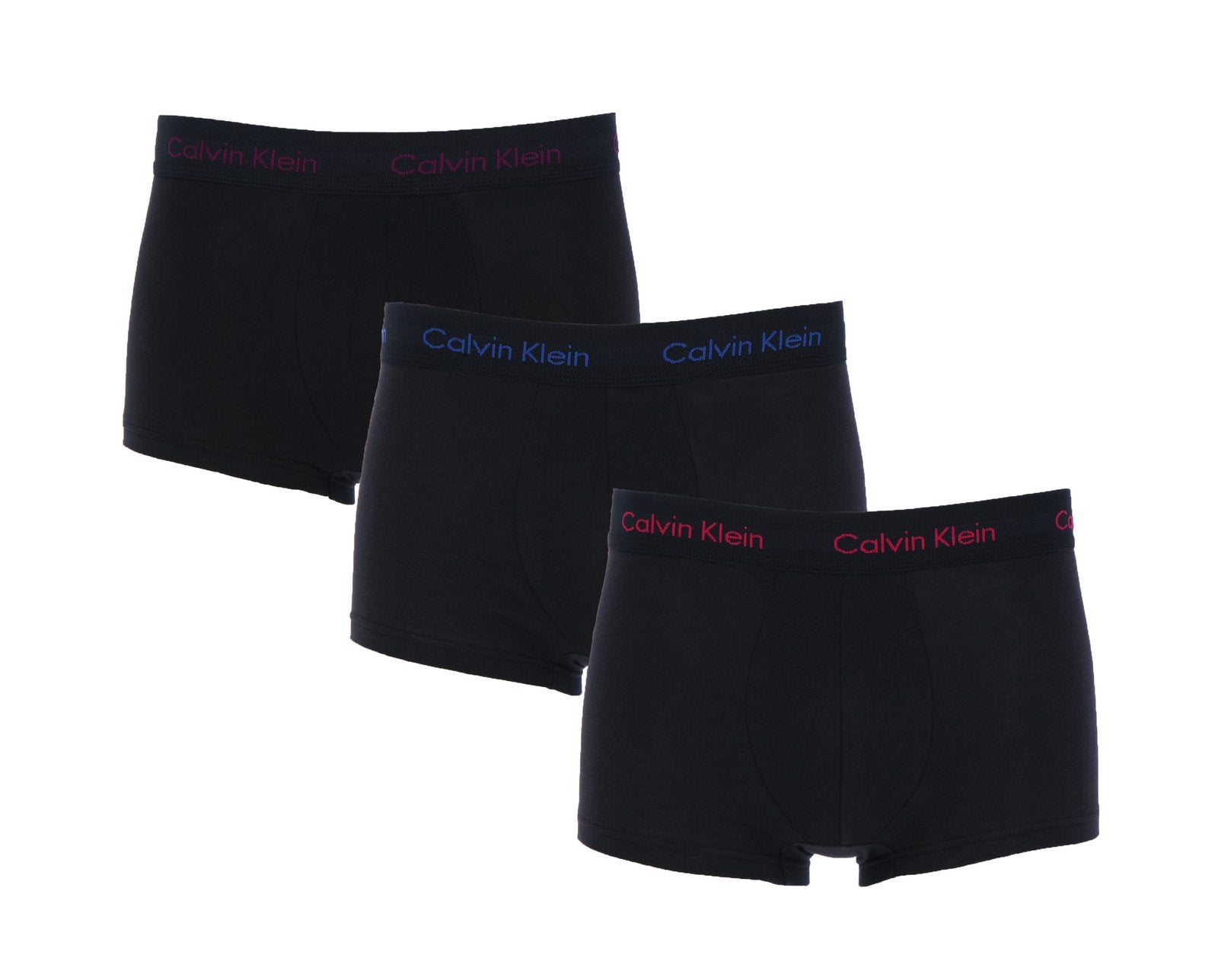 CALVIN KLEIN LOW RISE TRUNK 3er Pack Herren Boxershorts - Calvin Klein - SAGATOO - 8720107563773
