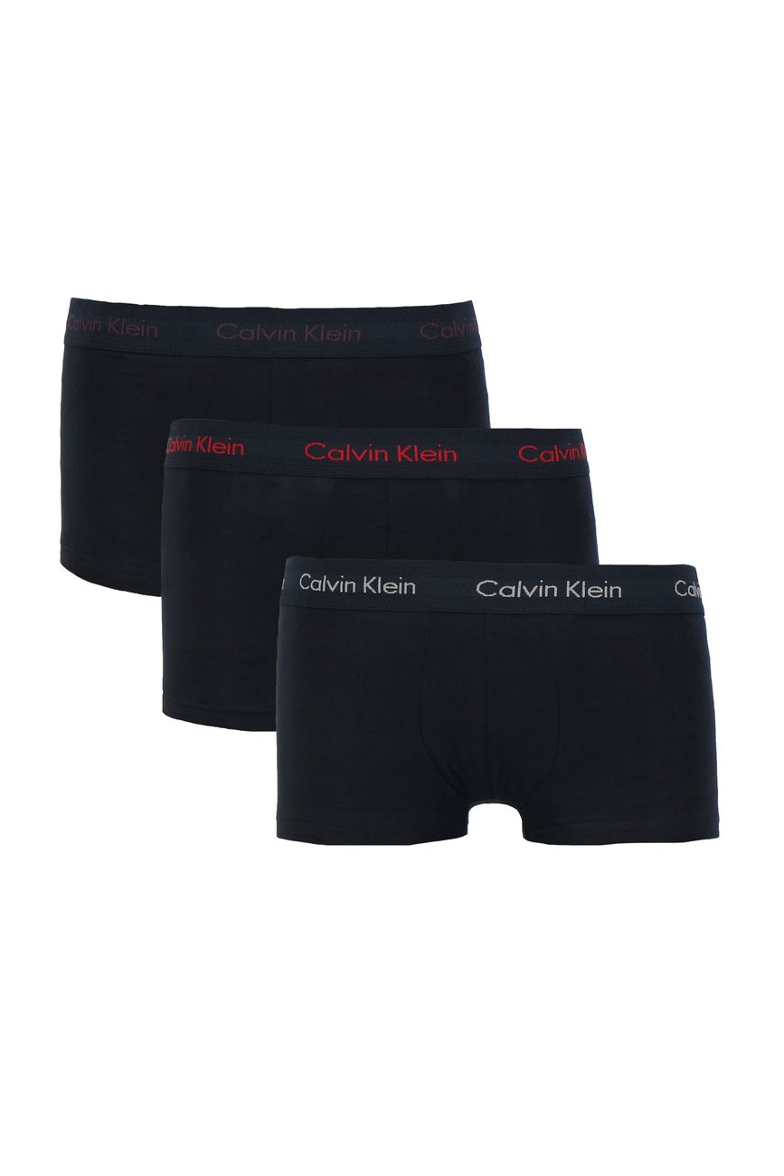 CALVIN KLEIN LOW RISE TRUNK 3er Pack Herren Boxershorts - Calvin Klein - SAGATOO - 8720107564985