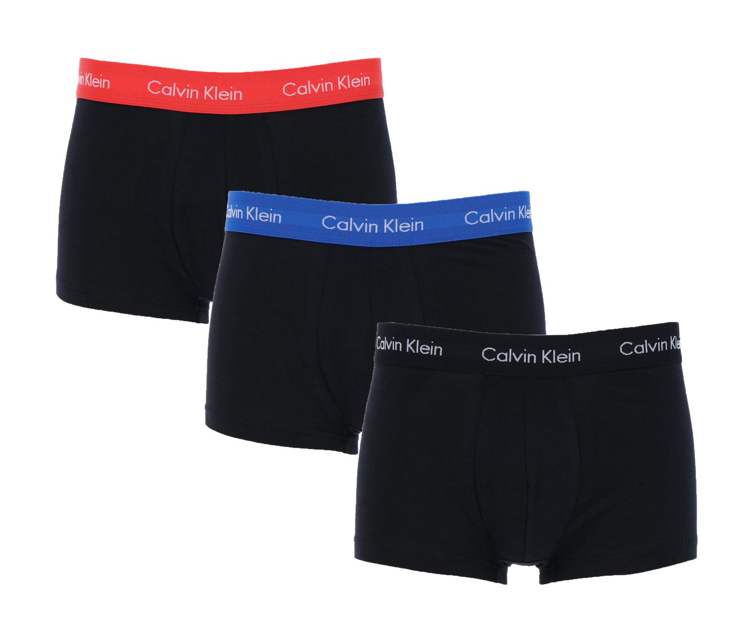 CALVIN KLEIN LOW RISE TRUNK 3er Pack Herren Boxershorts - Calvin Klein - SAGATOO - 8720107565050