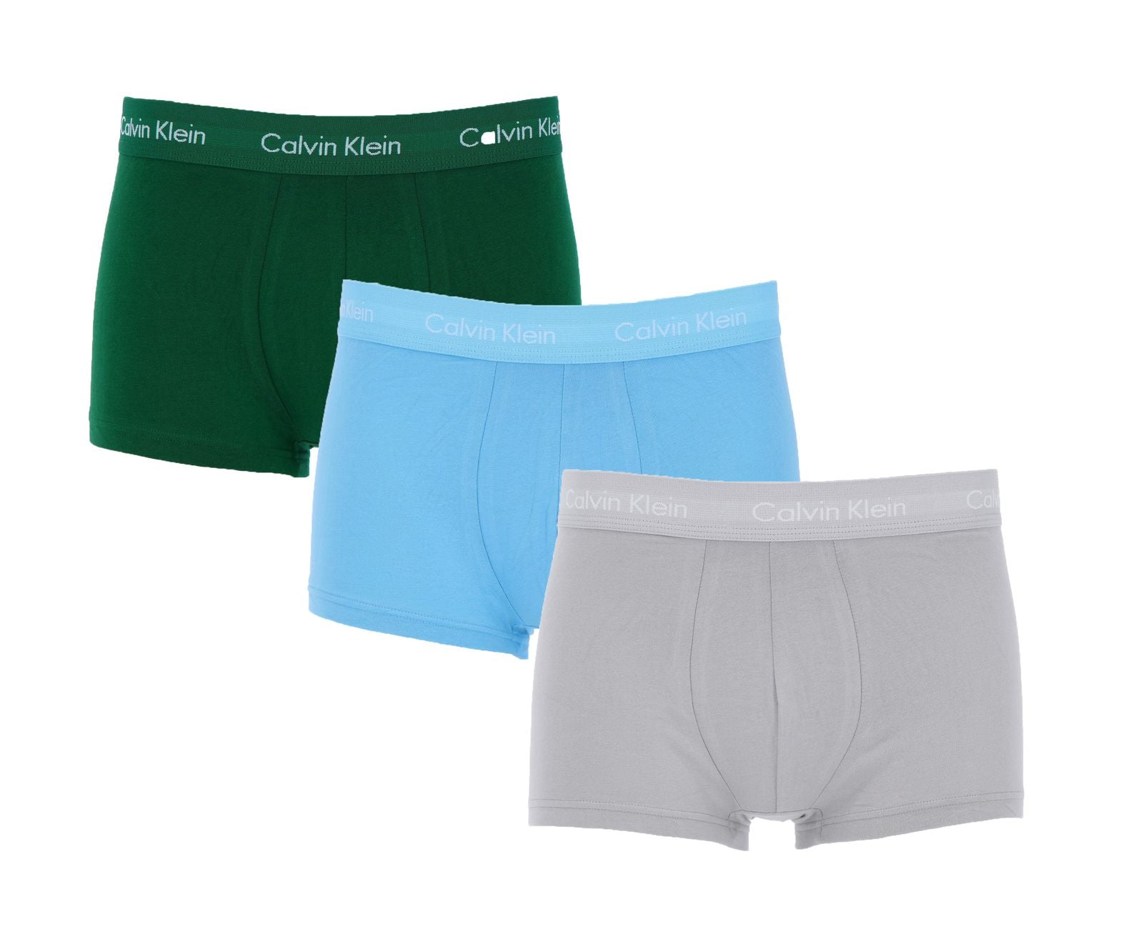 CALVIN KLEIN LOW RISE TRUNK 3er Pack Herren Boxershorts - Calvin Klein - SAGATOO - 8720107565050