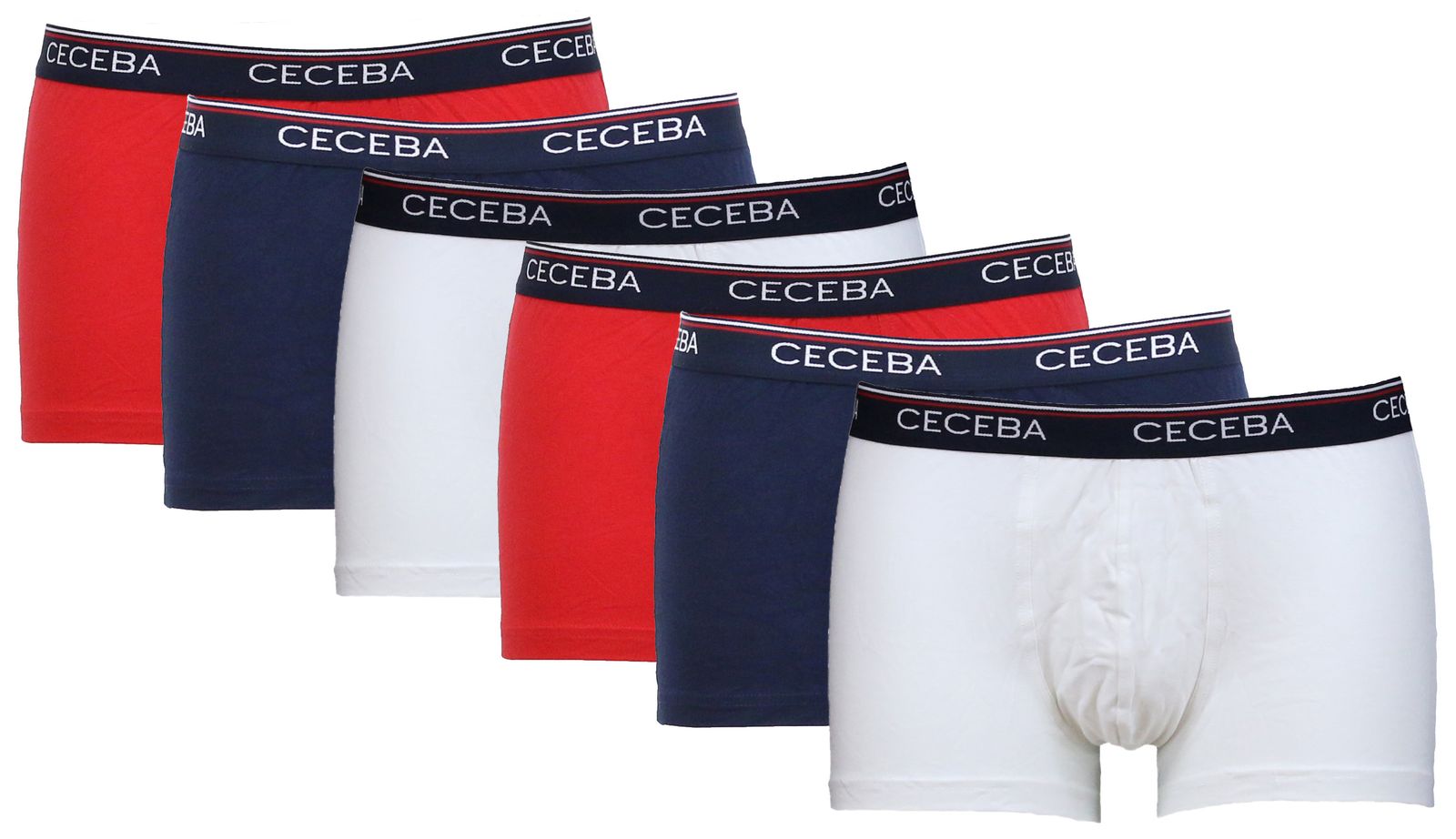 Ceceba Herren Boxershorts 6er Pack - Ceceba - SAGATOO - 4011694527380
