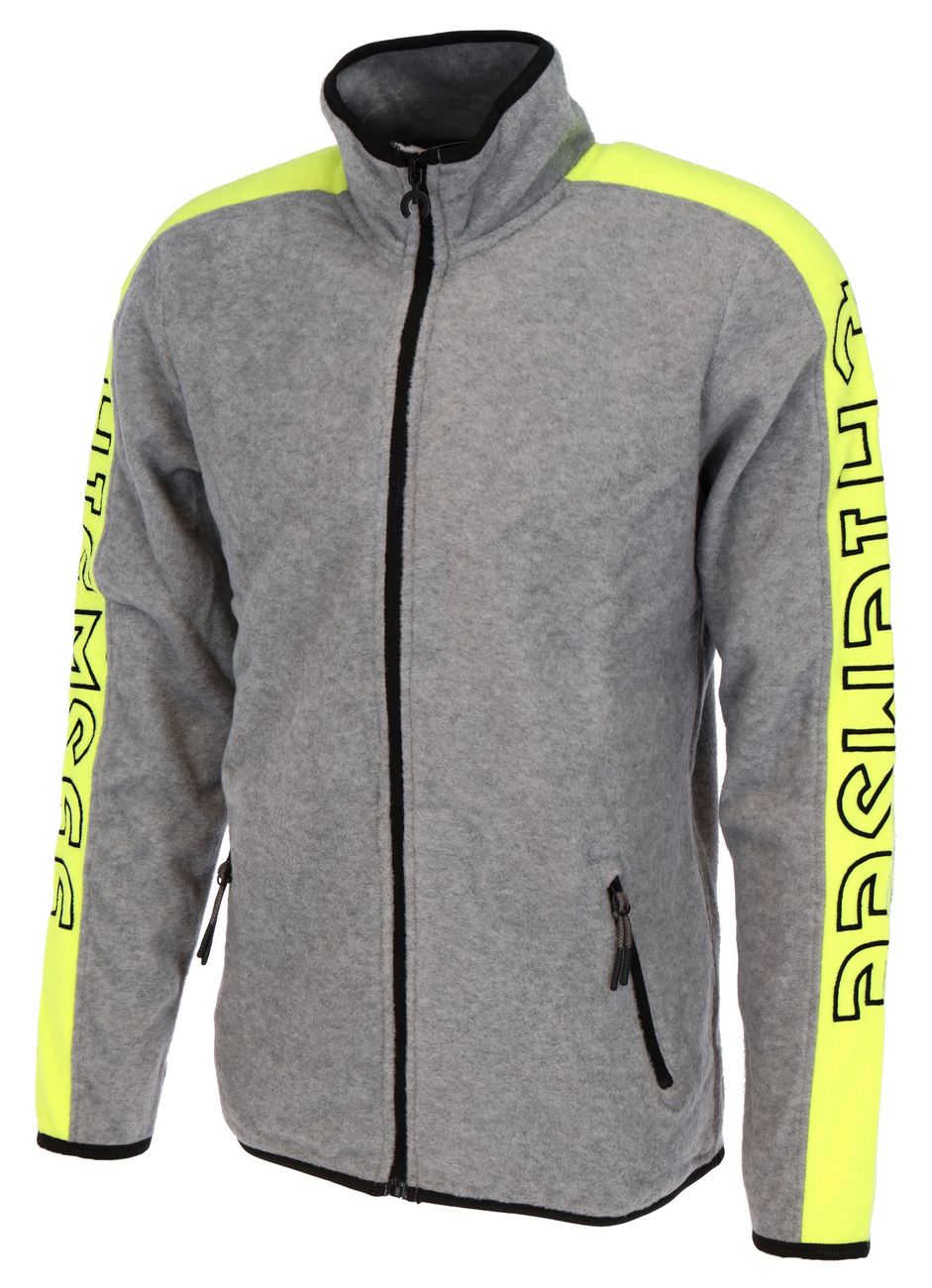 CHIEMSEE Herren Fleecejacke Regular Fit mit Grossem Schriftzug am Ärmel - Chiemsee - SAGATOO - 4054583503898