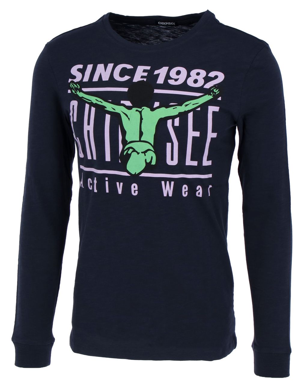 CHIEMSEE Herren Langarmshirt Print Meliert 22191301 - Chiemsee - SAGATOO - 4054583321782