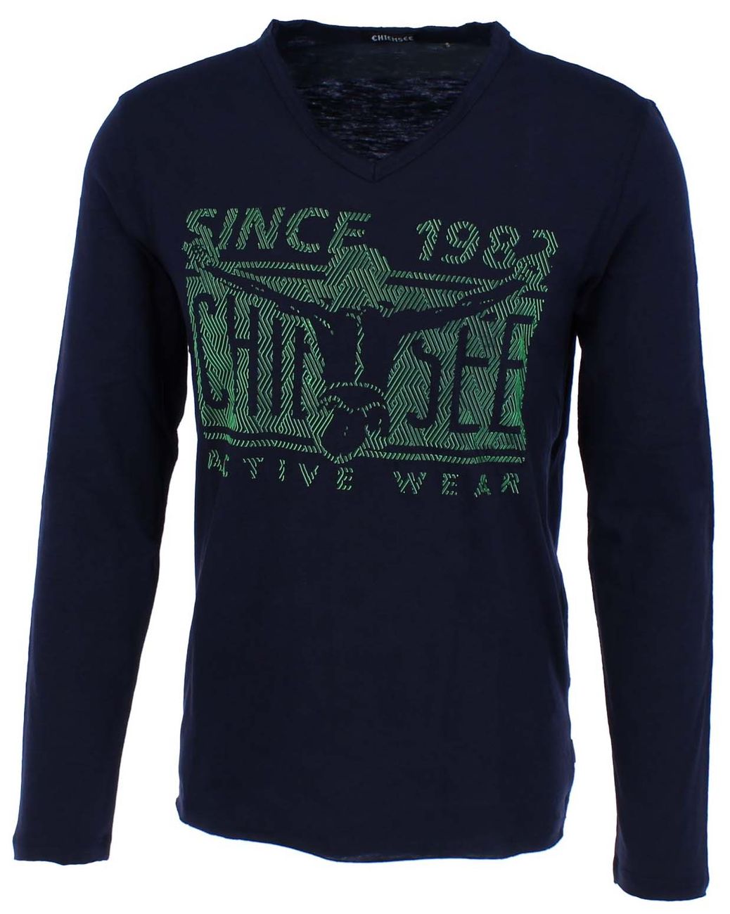 CHIEMSEE Herren Longsleeve aus reiner Baumwolle 2061003 - Chiemsee - SAGATOO - 4054583382202