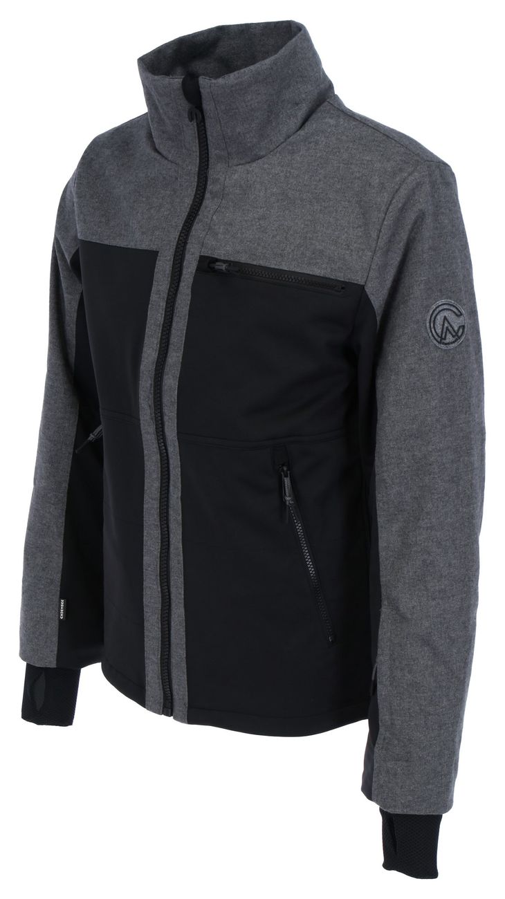 CHIEMSEE kontrastfarbene Herren Skijacke mit Schneefang - Chiemsee - SAGATOO - 4054583422014