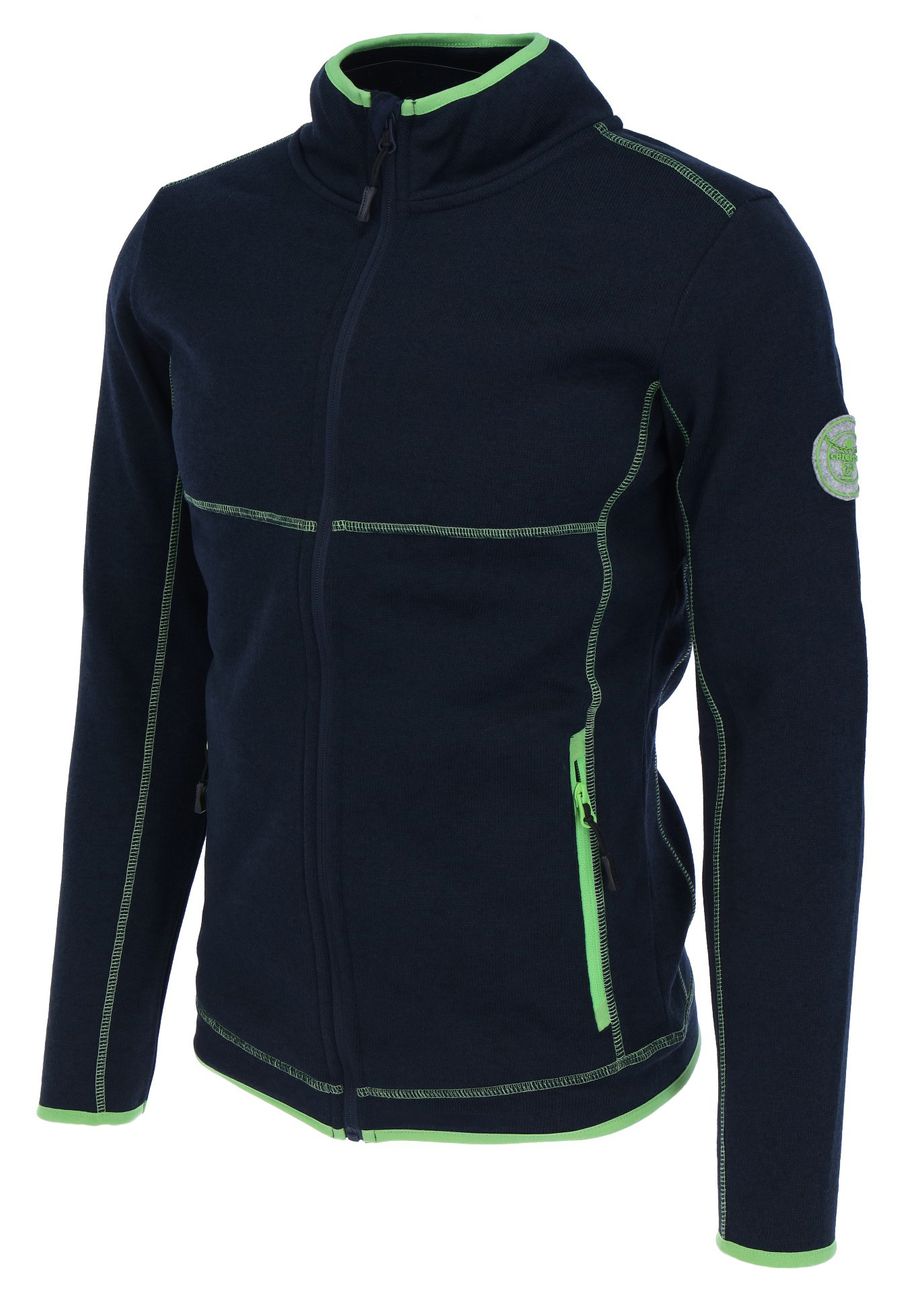 CHIEMSEE MEN KNIT FLEECE JACKET REGULAR FIT Herren Fleecejacke mit Kontrastnähten - Chiemsee - SAGATOO - 4054583473948