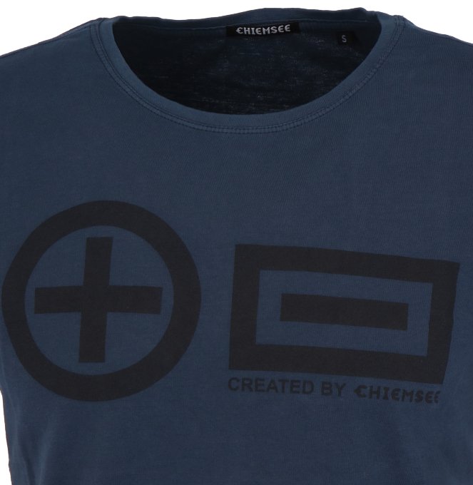 CHIEMSEE MEN T-SHIRT REGULAR FIT HERREN T-SHIRT MIT PLUSMINUS FRONTPRINT - Chiemsee - SAGATOO - 4054583461549