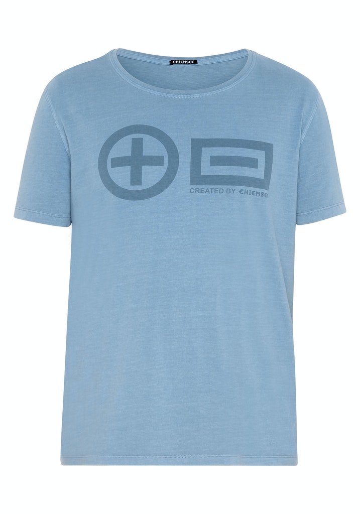 CHIEMSEE MEN T-SHIRT REGULAR FIT HERREN T-SHIRT MIT PLUSMINUS FRONTPRINT - Chiemsee - SAGATOO - 4054583461594