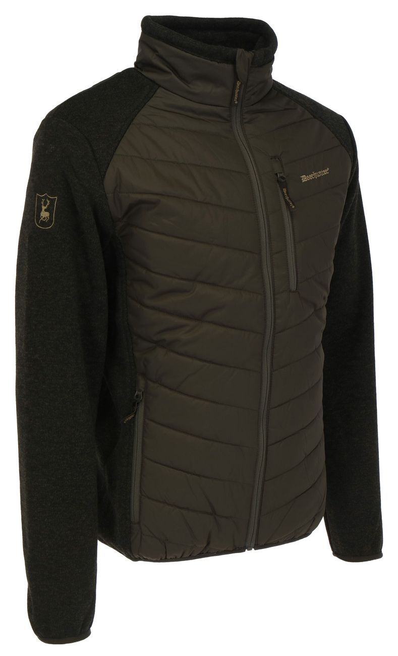 DEERHUNTER MOOR Herren Wattierte Jacke mit Strick - Deerhunter - SAGATOO - 5702827137970