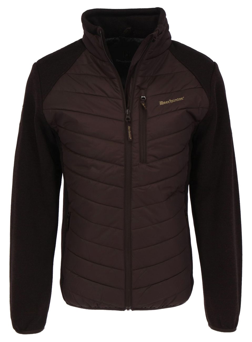 DEERHUNTER MOOR Herren Wattierte Jacke mit Strick - Deerhunter - SAGATOO - 5702827186473