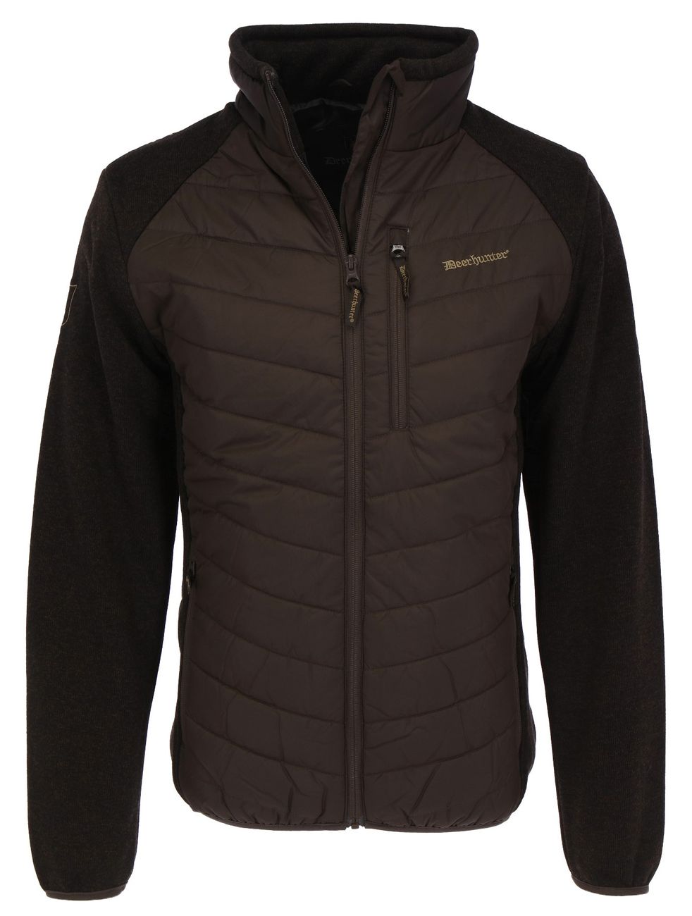 DEERHUNTER MOOR Herren Wattierte Jacke mit Strick - Deerhunter - SAGATOO - 5702827186473