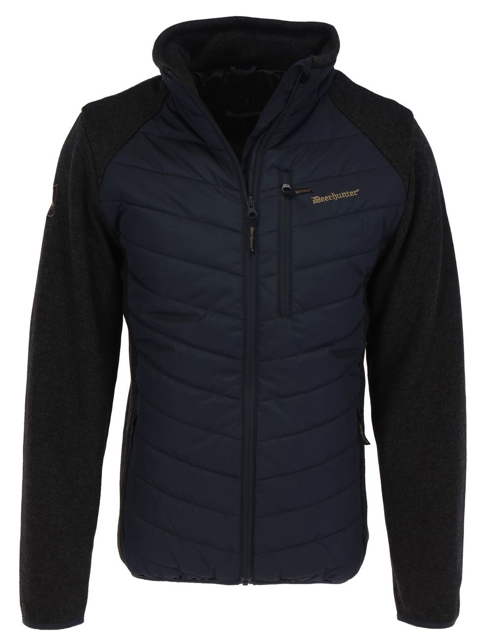 DEERHUNTER MOOR Herren Wattierte Jacke mit Strick - Deerhunter - SAGATOO - 5702827186558