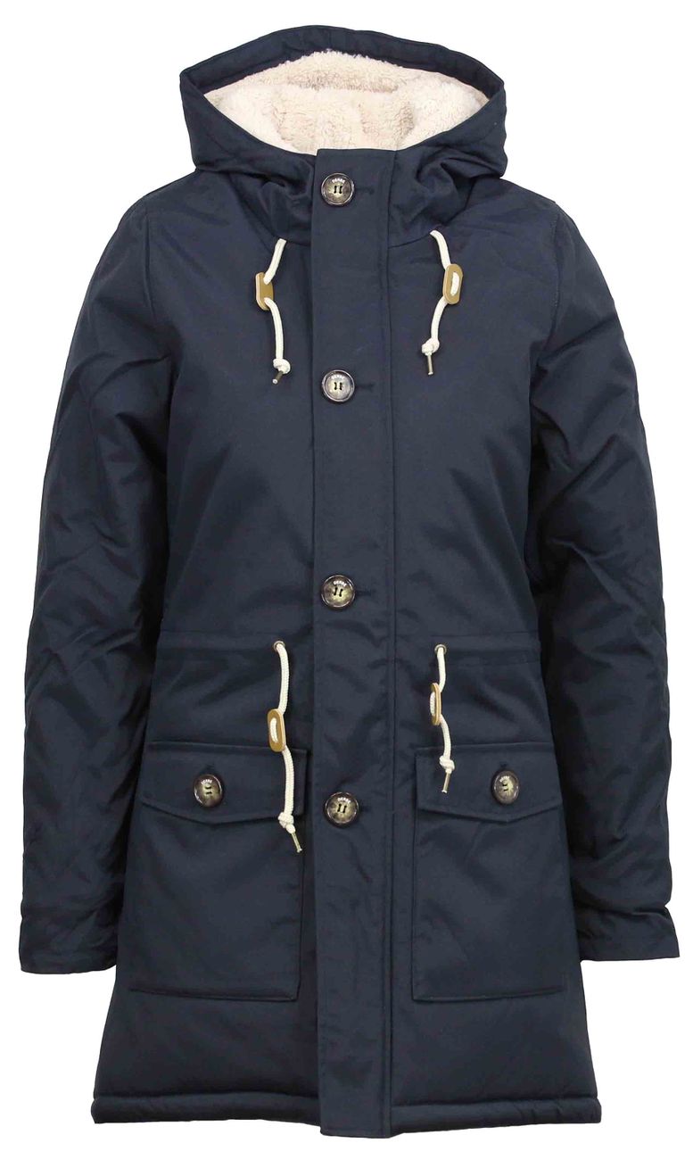 Derbe Hamburg Festland Friese Damen Winter Parka DIE GANS BLEIBT GANZ! - Derbe Hamburg - SAGATOO - 634558002034