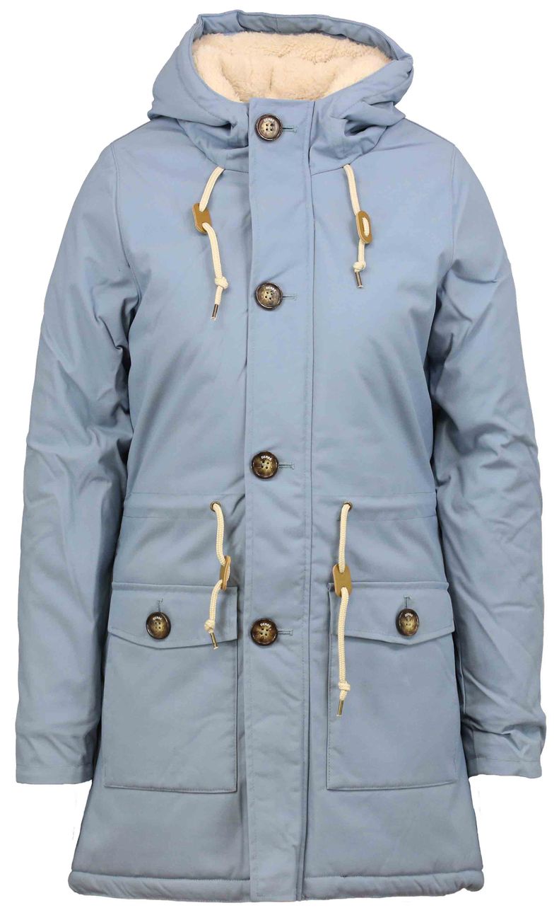 Derbe Hamburg Festland Friese Damen Winter Parka DIE GANS BLEIBT GANZ! - Derbe Hamburg - SAGATOO - 634558002034