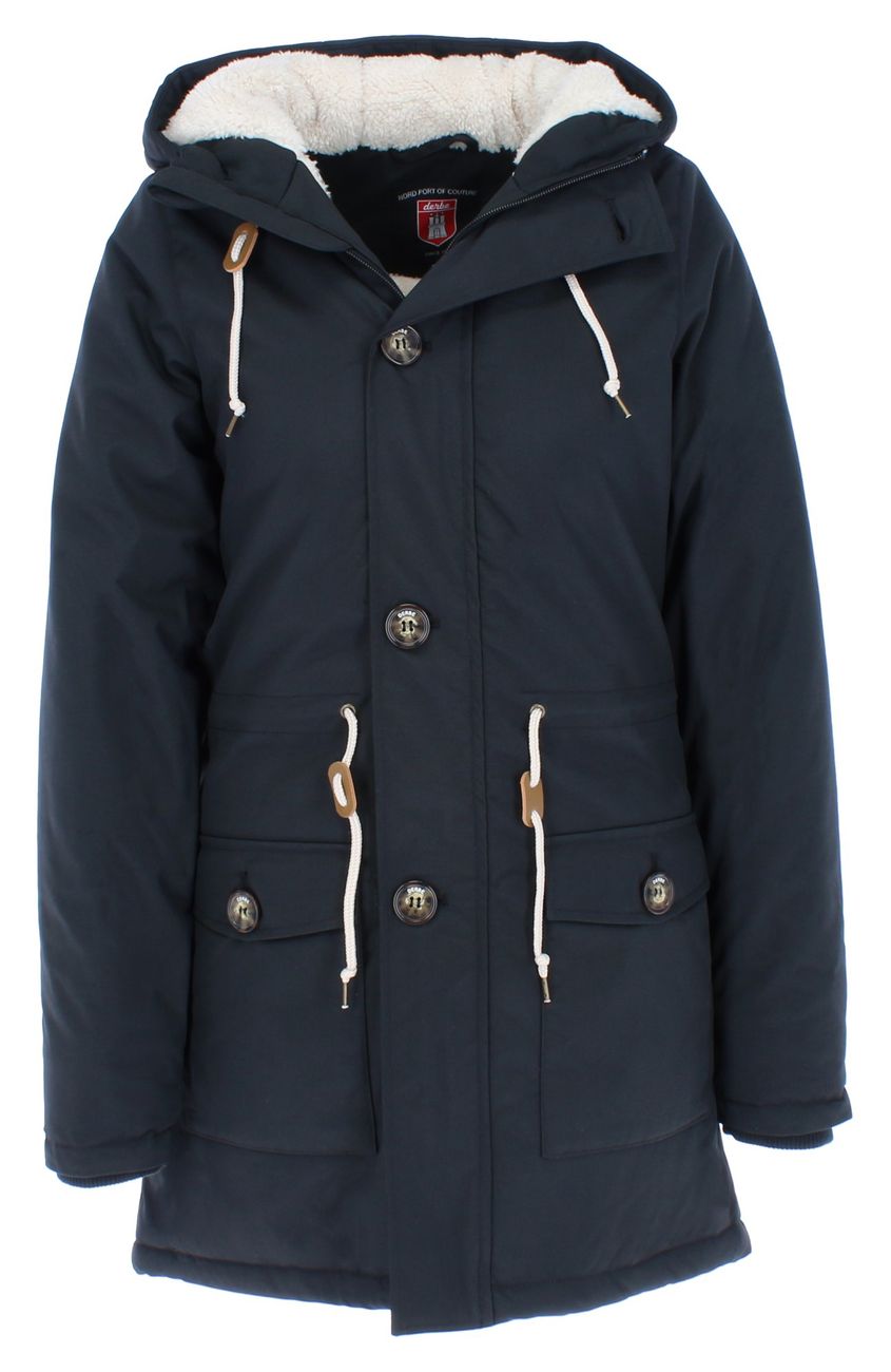 Derbe Hamburg Festland Friese Damen Winter Parka DIE GANS BLEIBT GANZ! - Derbe Hamburg - SAGATOO - 635111789775
